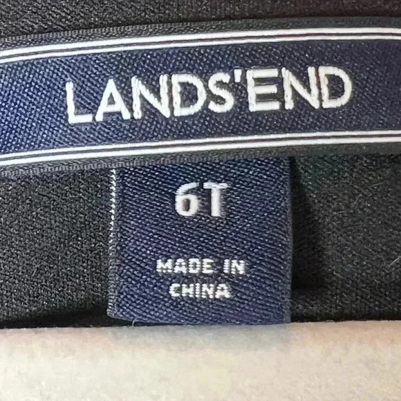 Lands End Sleeveless Tweed Black White Plaid Sheath Dress Women’s Size 6T (Tall) - Picture 8 of 12